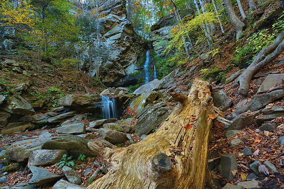 Buttermilk Falls, Peekamoose Valley, Ny.