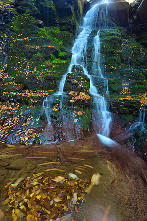 Buttermilk Falls, Peekamoose Valley, Ny.